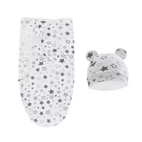 Cute Sleeping Bag Set Cotton Baby Swaddle Blanket