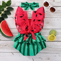 Watermelon Romper Jumpsuit Overall