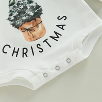 Christmas Themed "First Christmas" Baby Bodysuit