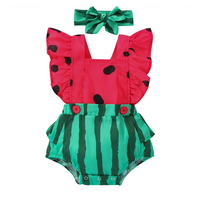 Watermelon Romper Jumpsuit Overall