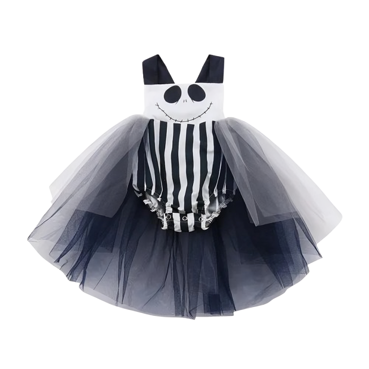 Nightmare Tutu Baby Romper Dress