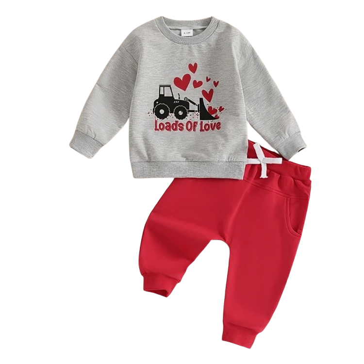 Loads of Love Solid Pants Toddler Set