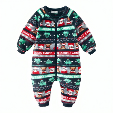 Warm Cozy Christmas Holiday Fleece Jumpsuits