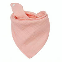 Solid Color Triangle Scarf Bib