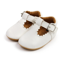 Trendy T-Tied Leather Strapped Baby Shoes