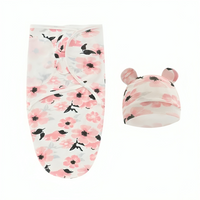 Cute Sleeping Bag Set Cotton Baby Swaddle Blanket