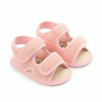 Unisex Summer Solid Color Baby Sandals