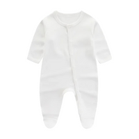 Cozy Muslin Cotton One-Piece Bodysuit Romper