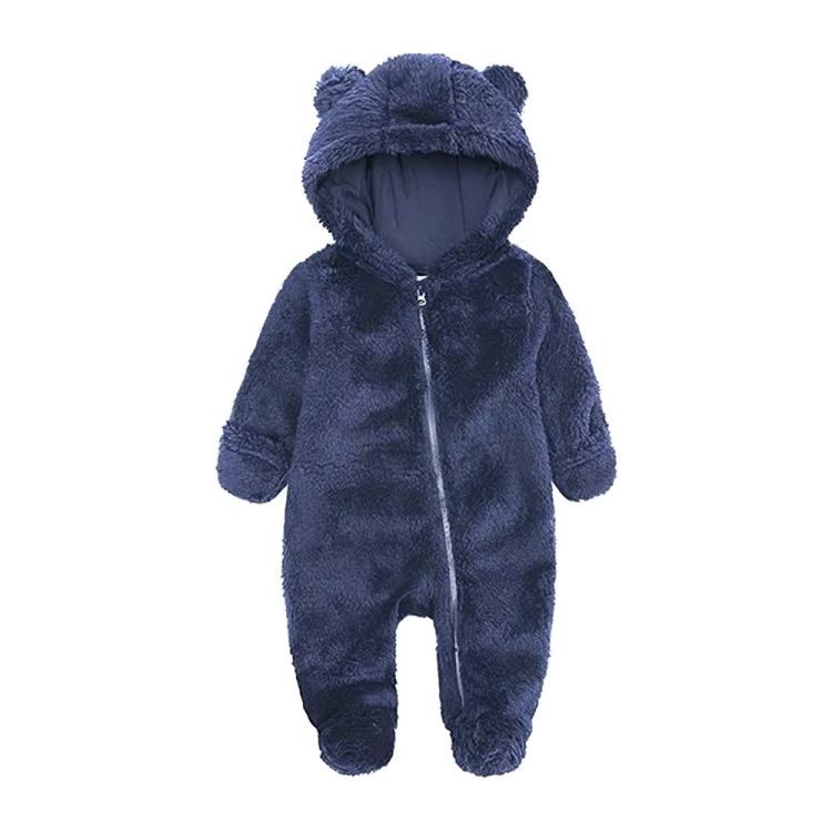 Blue Bear Baby Cotton Onesie