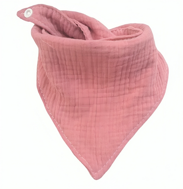 Solid Color Triangle Scarf Bib