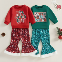 Christmas Vibes Long Sleeve Baby Set