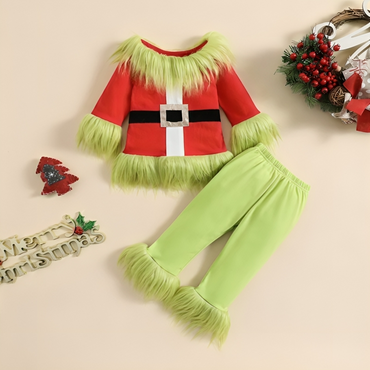 Christmas Grinch Cozy Toddler Set