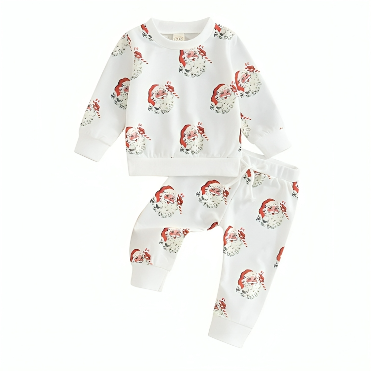 Christmas Crewneck Santa Baby Set