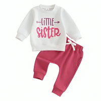 Long Sleeve Little Sister Baby Set