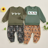 Long Sleeve Ducks Baby Set