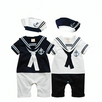 Sailor Cotton Costume Romper Jumpsuit