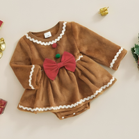 Gingerbread Girl Costume Dress