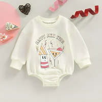 Happy New Year Celebration Baby Bodysuit