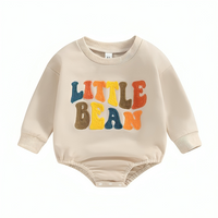 Long Sleeve "Little Bean" Colorful Bodysuit