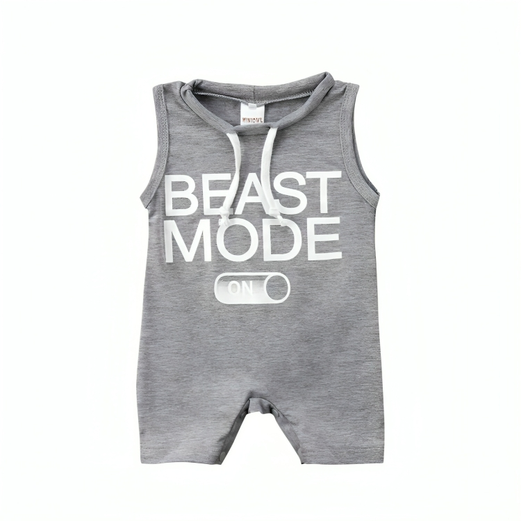 Sleeveless Beast Mode Cotton Jumpsuit