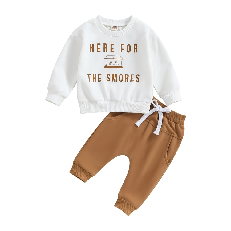 Funny "Here For The Smores" Sweater Set