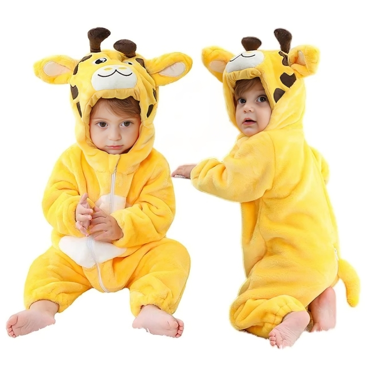 Giraffe Baby Cotton Onesie