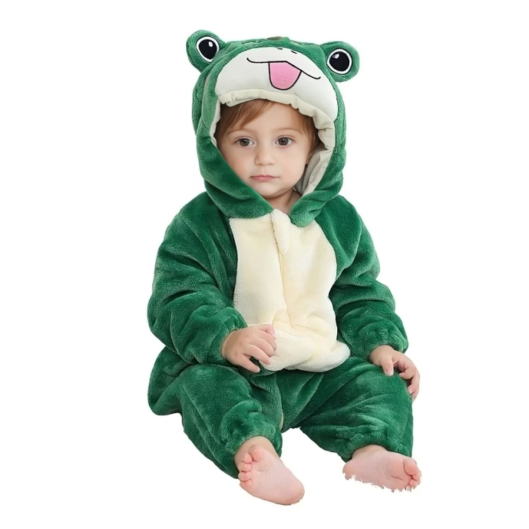 Frog Baby Cotton Onesie