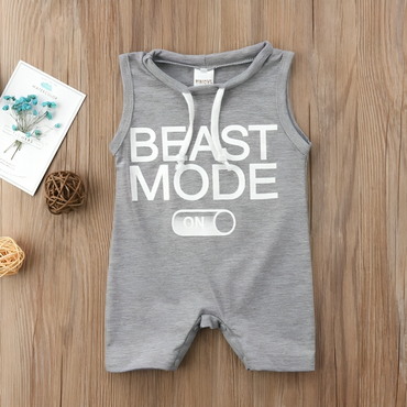 Sleeveless Beast Mode Cotton Jumpsuit