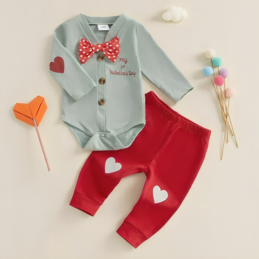 Valentine's Day Gentleman Baby Set