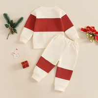 Long Sleeve Santa Baby Toddler Jogger Set