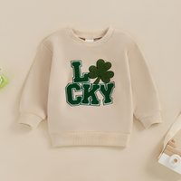 Lucky Irish Toddler Embroidered Sweatshirt