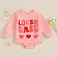 Lover Babe Embroidered Baby Bodysuit