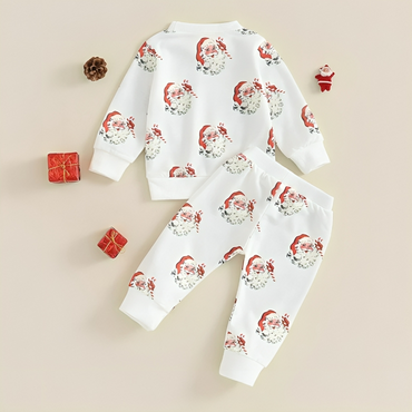 Christmas Crewneck Santa Baby Set