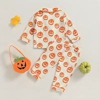 Halloween Pumpkins Toddler Pajama Set