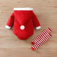 Santa Claus Christmas Theme Jumpsuit Romper