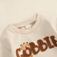 Thanksgiving Handcrafted Embroidered Bodysuit