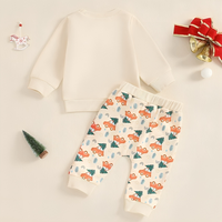 Long Sleeve Merry Bright Crewneck Baby Set