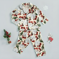 Western Christmas Baby Pajama Set