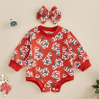 Long Sleeve Yummy Christmas Baby Bodysuit