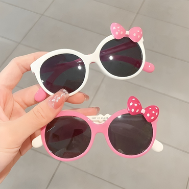 Cute Bow Decor UV Protection Sunglasses