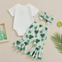 "My 1st St. Patrick's Day" Flare Pants Set