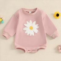 Long Sleeve Daisy Baby Bodysuit