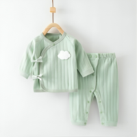 Cloudy Baby Soft Cotton Coat Set