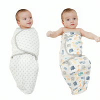 Cute Sleeping Bag Set Cotton Baby Swaddle Blanket