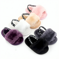 Comfy Plush Cotton Baby Sandals