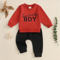 Long Sleeve Lover Boy Baby Set