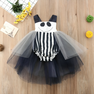 Nightmare Tutu Baby Romper Dress