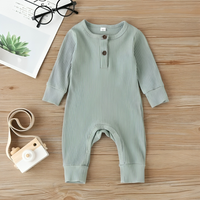 Playsuit Overalls Cotton Long Sleeve Jumpsuit