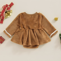 Gingerbread Girl Costume Dress