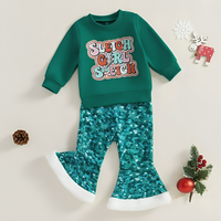 Christmas Vibes Long Sleeve Baby Set